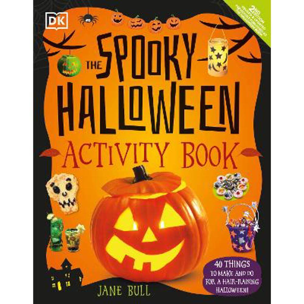 The Spooky Halloween Activity Book: 40 Things to Make and Do for a Hair-Raising Halloween! (Paperback) - Jane Bull